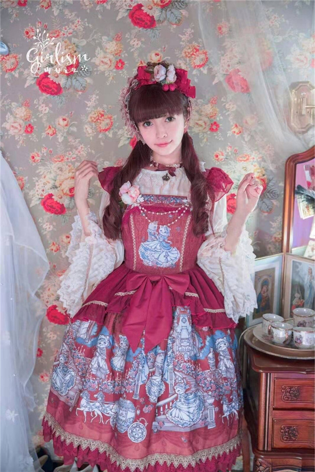 Infanta ~Cinderella Cat~ Lolita JSK Version I -Ready Made