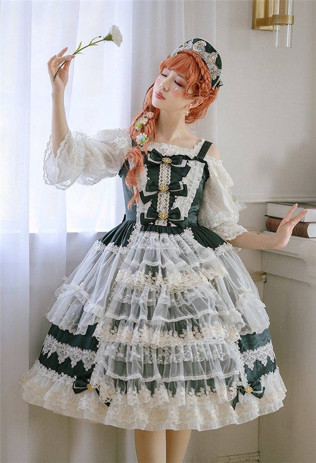 Little Dipper Luna Courtyard~ Classic Lolita Jumper