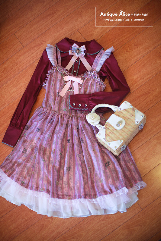 HMHM Lolita ~Antique Alice~ Lolita Jumper Dress
