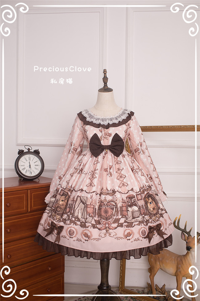 PrivateCat~ Sweet Lolita OP/JSK -Ready Made
