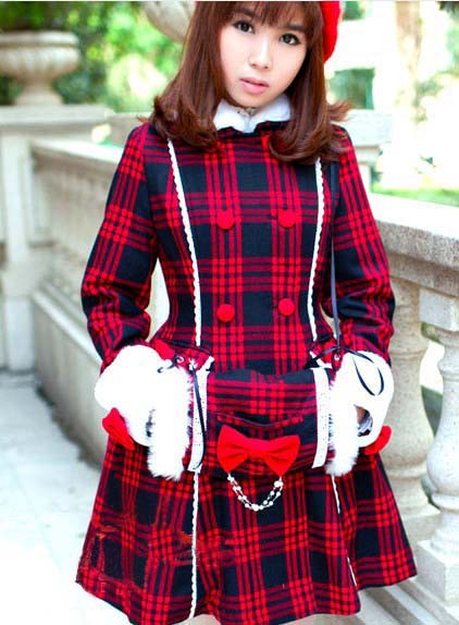 black gingham school dress