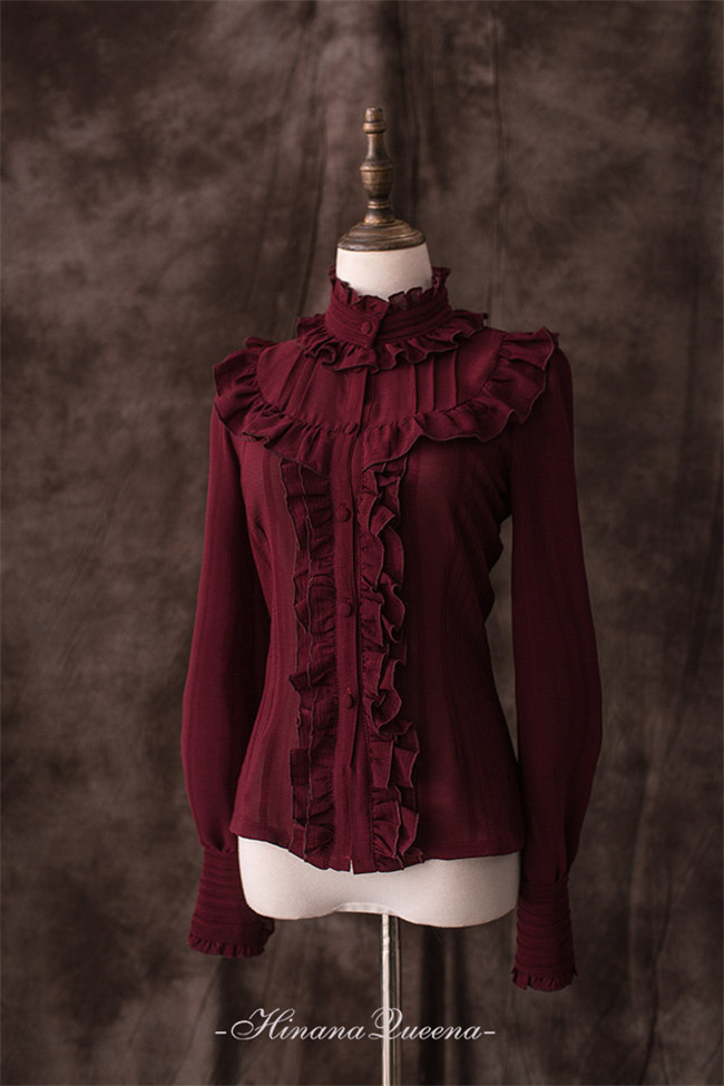 The Star Prophecy~ Chiffon Lolita Blouse-Pre-order