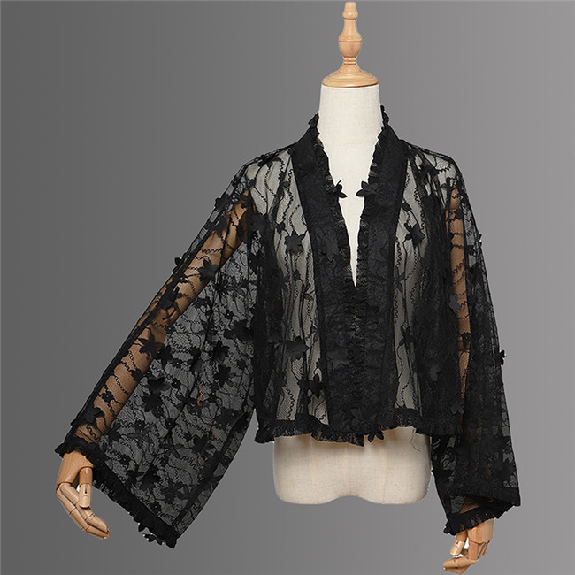 Magic Tea Party ~Kimono Style Lolita Blouse/Bolero/Accessories -Ready made