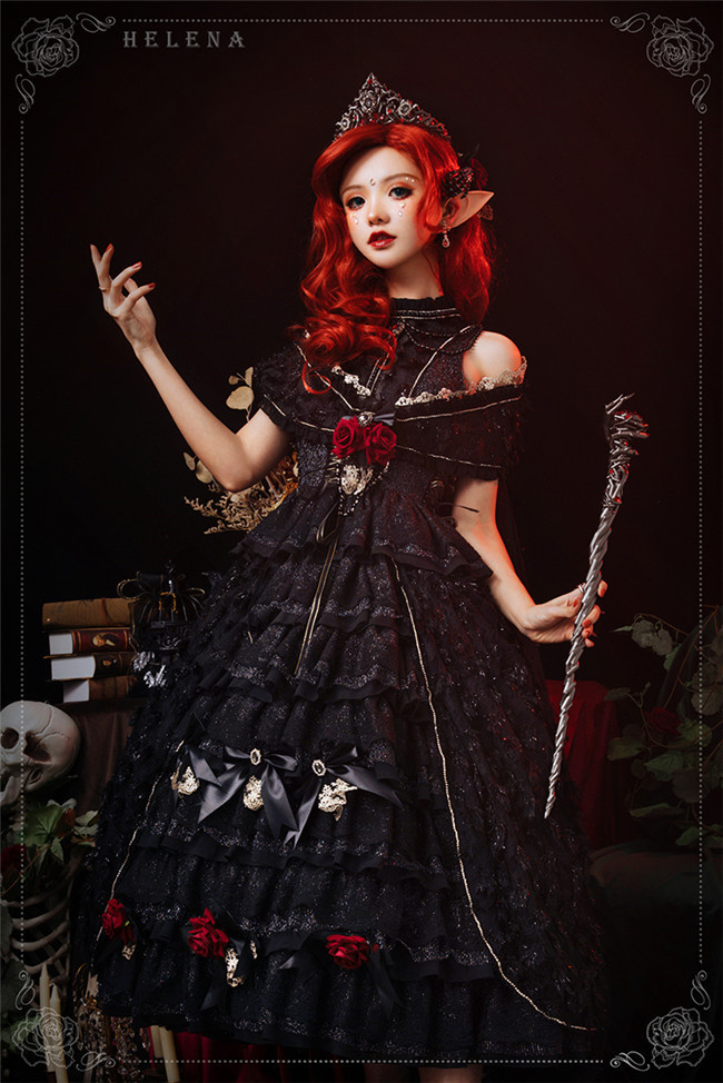YUPBRO Lolita ~Helena~ Luxury Lolita JSK Bridal Design