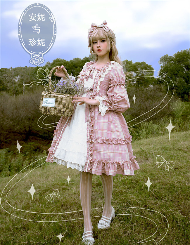 Magic Tea Party ~Anne & Jenny Lolita OP -Ready Made