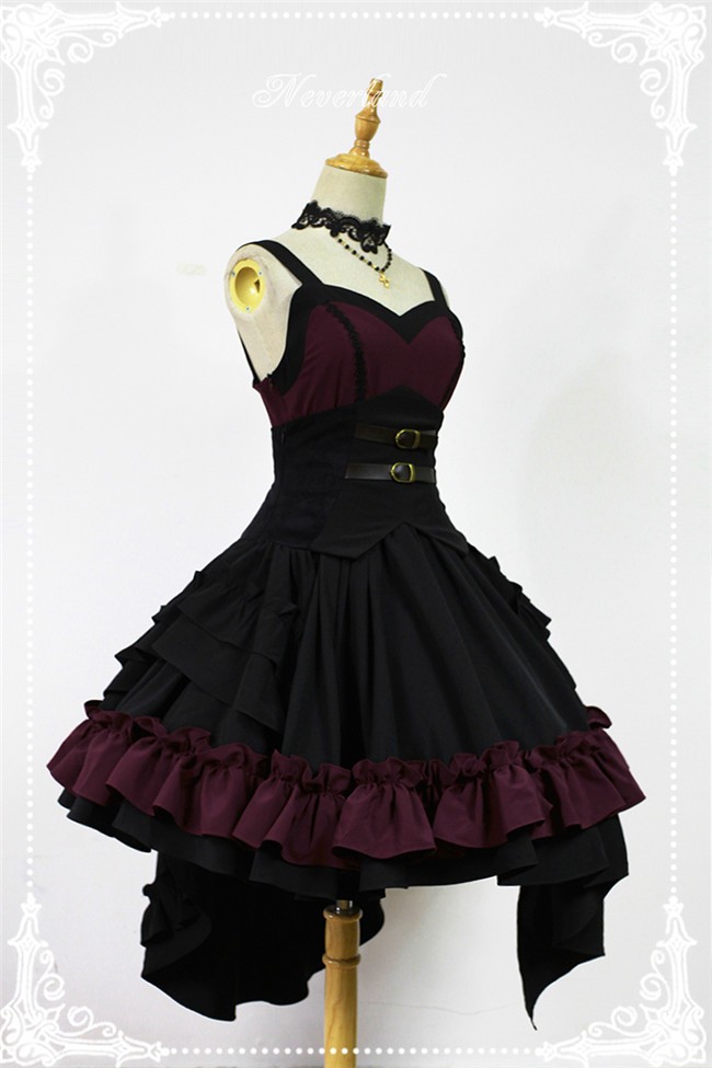 Night of The Blazing Angels ~Gothic Lolita Corset JSK Dress