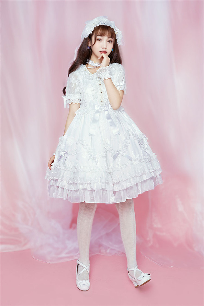 cerca anfitriona Extremistas The Crescent Moon And The Sea~ Sweet Babydoll Style Lolita OP Dress$ 101.99