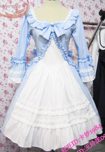 white lolita dress