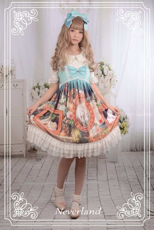 Neverland Lolita ~Cats in My Courtyard~ Short Version JSK