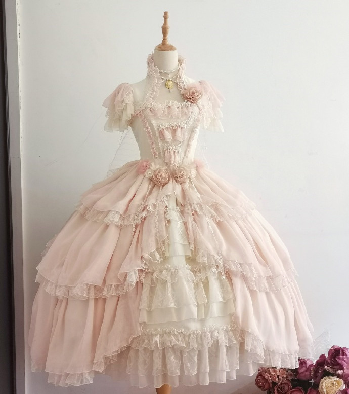 Henrietta Luxury Fairy Lolita OP + Wings -Pre-order