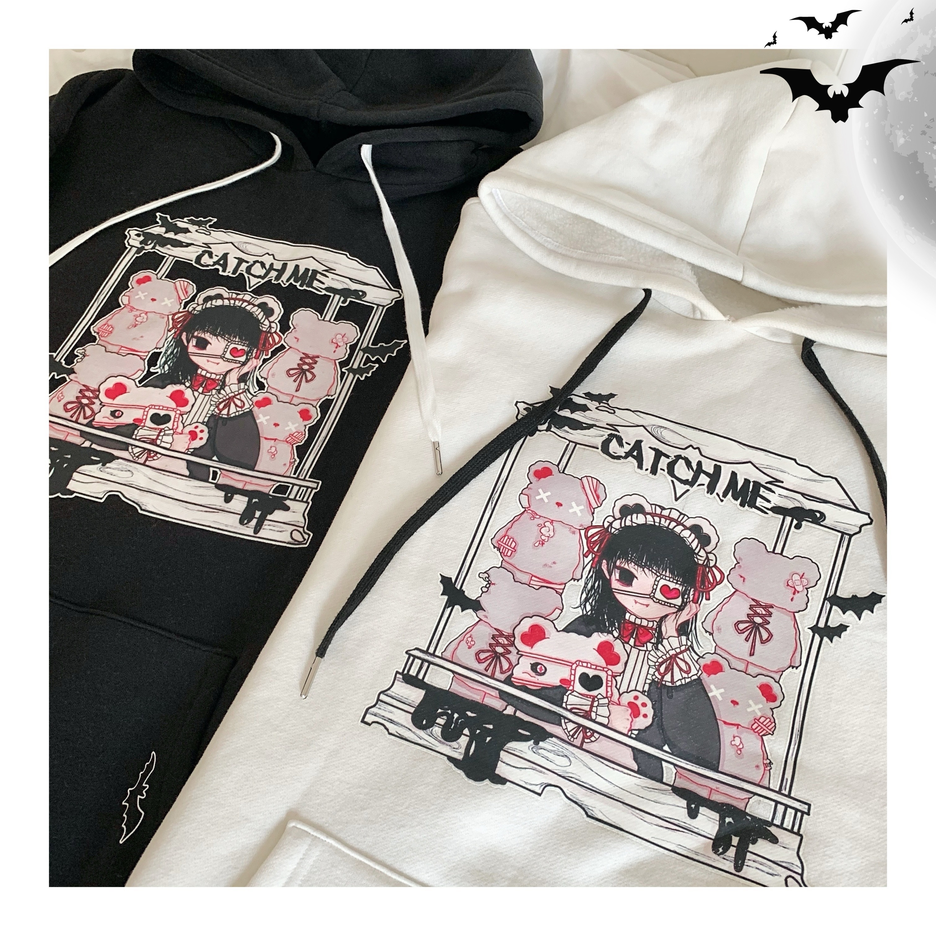 Doll Machine Velvet Hoodie