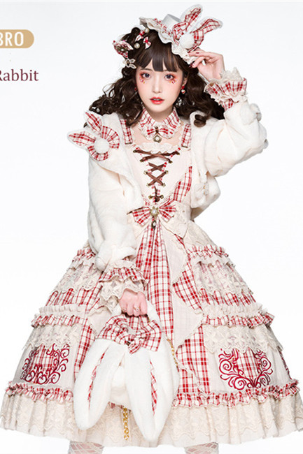 YUPBRO Lolita~Miss Rabbit~Lolita JSK-set-Pre-order