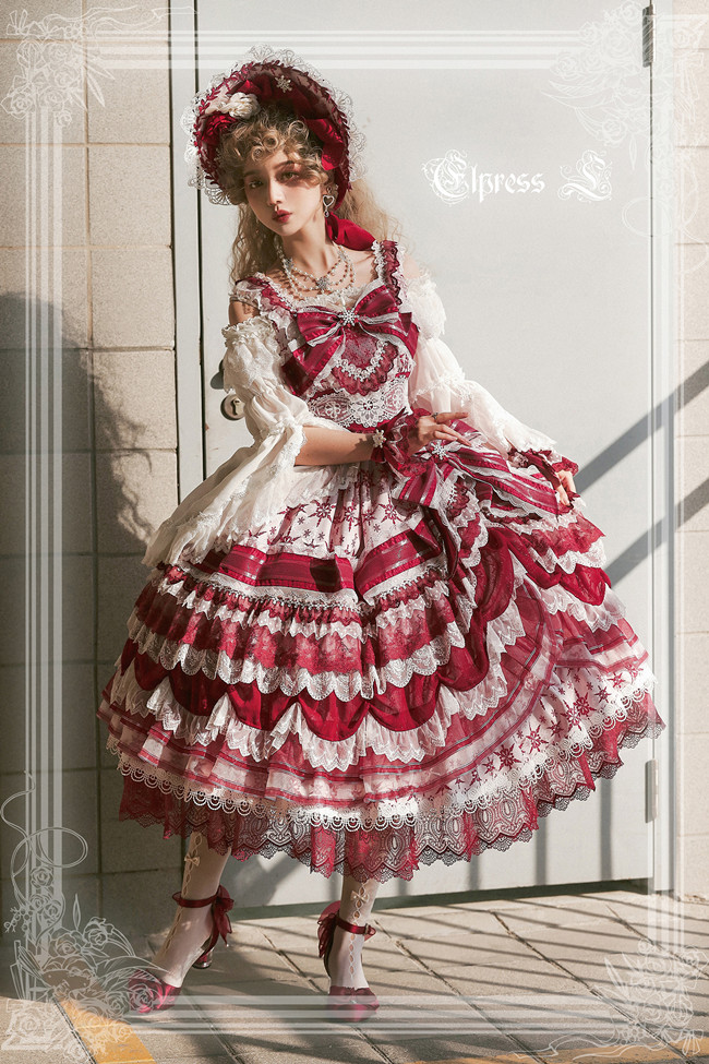 Elpress L ~Christmas G Elegant Lolita JSK -Ready Made
