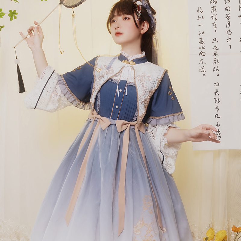 Withpuji Lolita ~Embroidery Qi Lolita OP