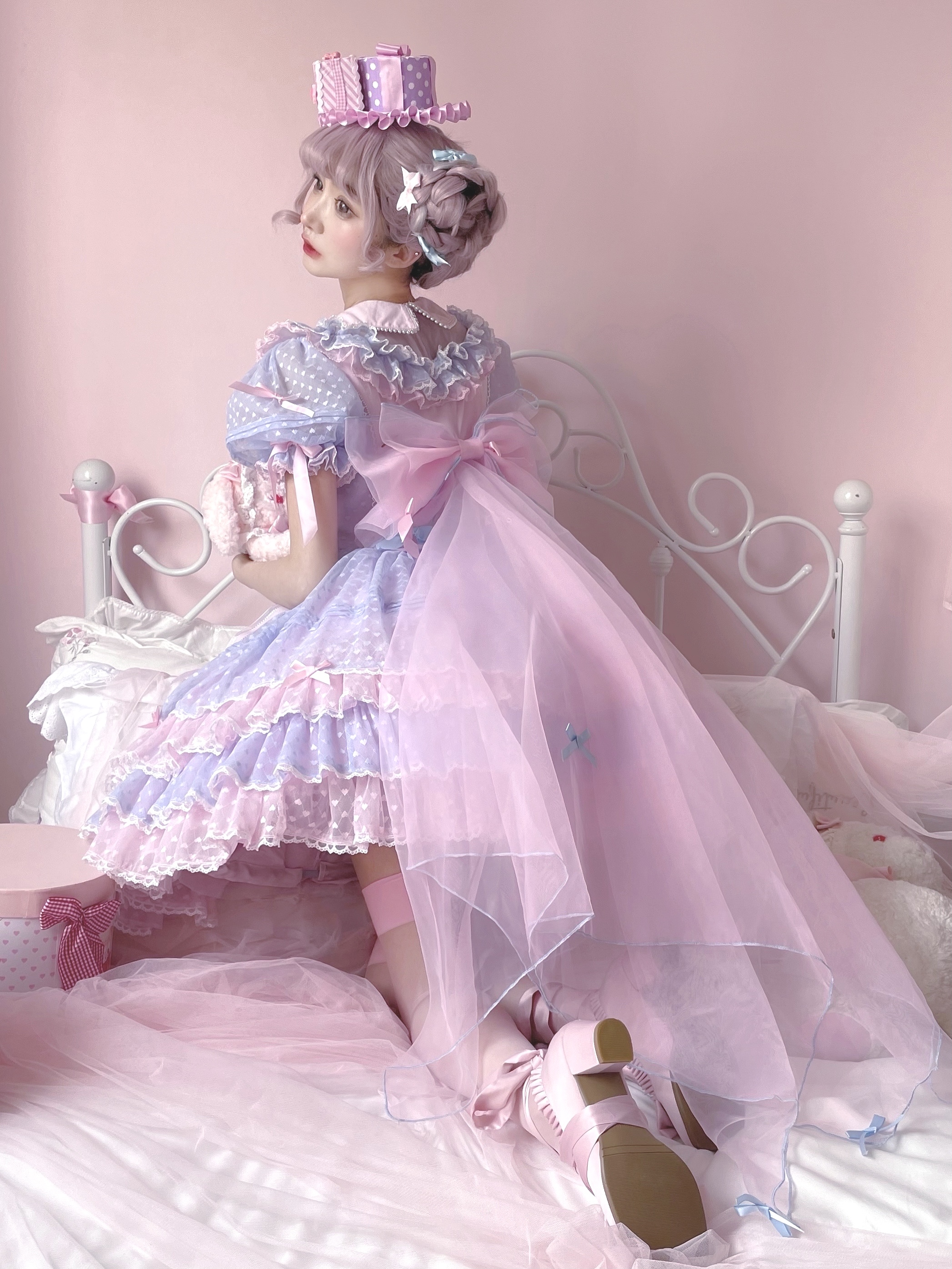 CC Cat ~Sweet Doll Summer Short Sleeves Lolita OP