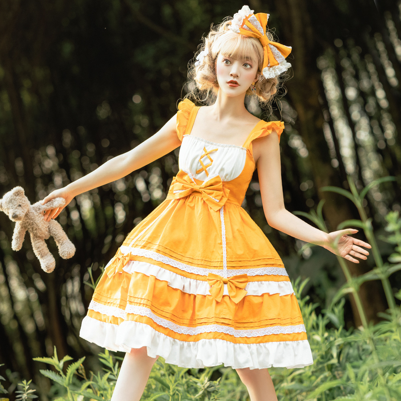 Hansel and Gretel Daily Wear High Waist Lolita JSK -Pre-order