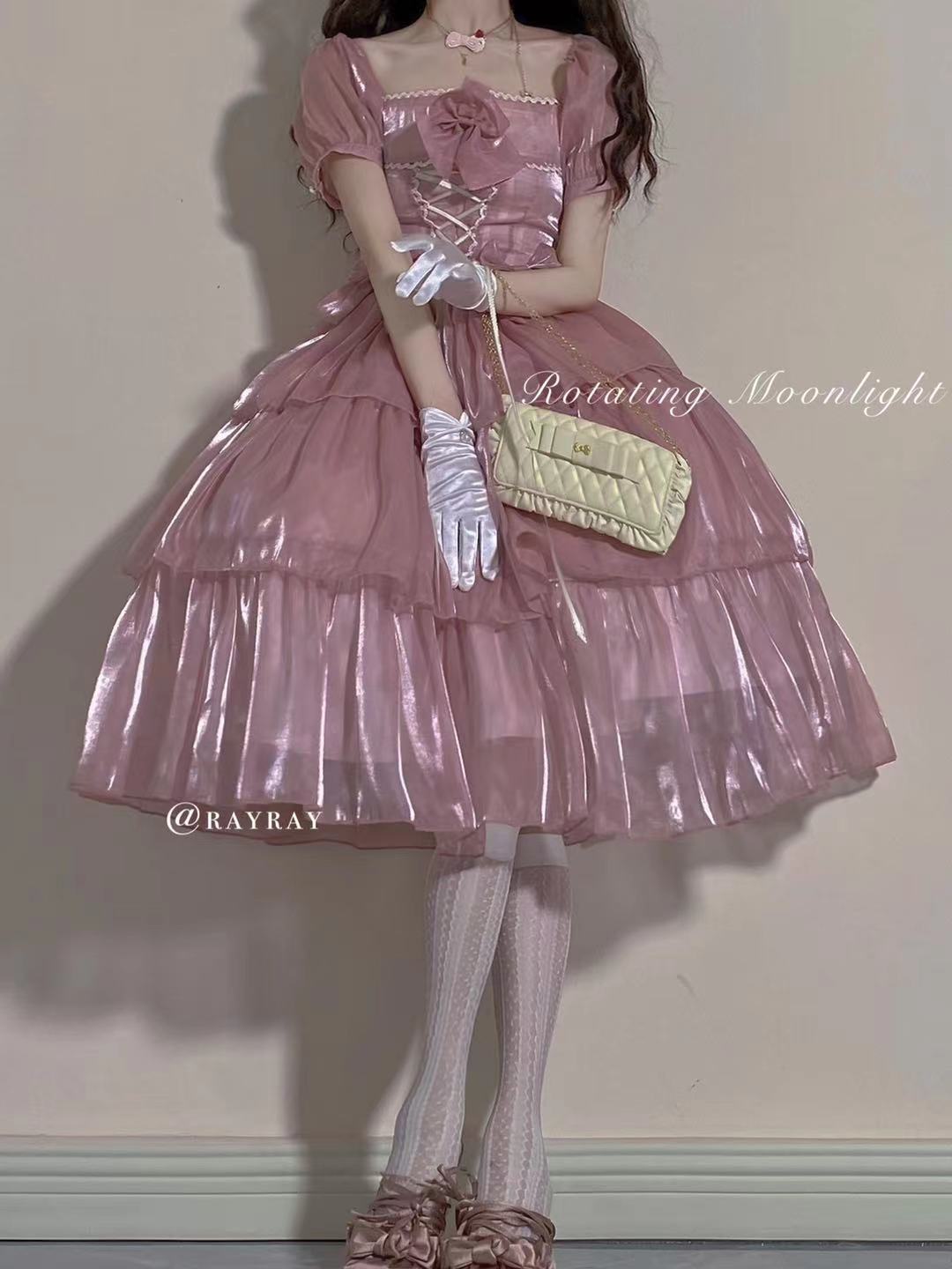 Soufflesong Lolita ~Rotating Moonlight Elegant Lolita OP -Pre-order