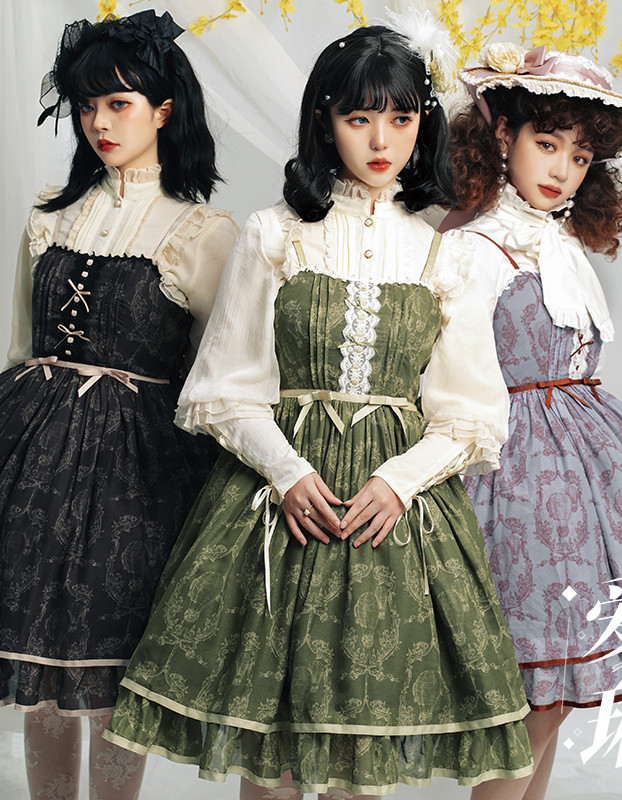 Magic Tea Party ~ Eileen Winter Lolita JSK -Pre-order