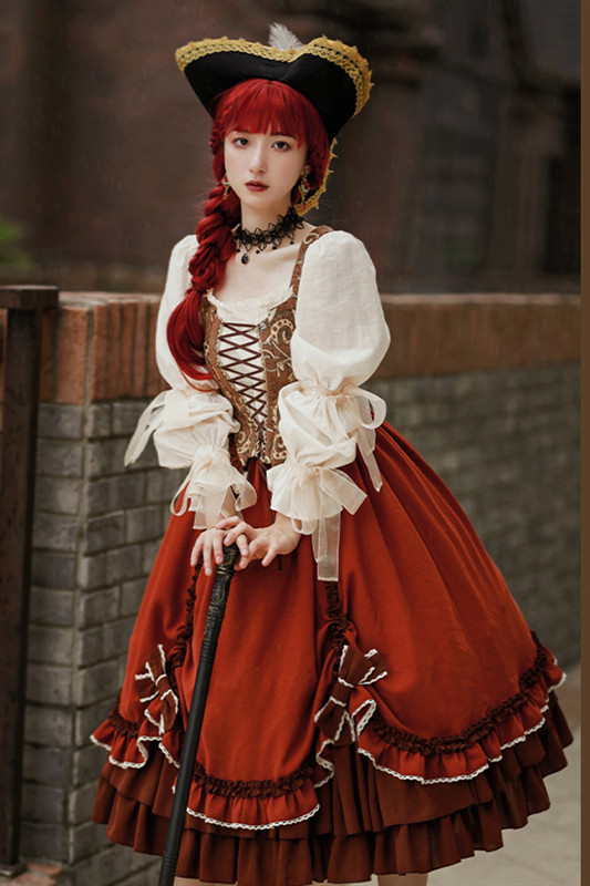 Withpuji ~ Juliet Fake Three Pieces Lolita OP