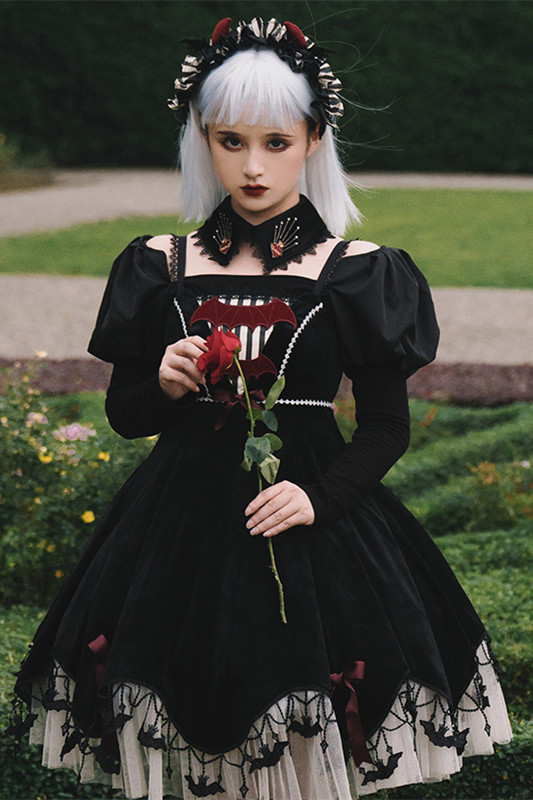 Cellophane Night Adams Manor Lolita JSK -Pre-order