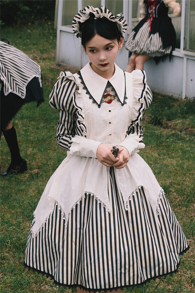 Cellophane Night Adams Manor Lolita OP -Pre-order