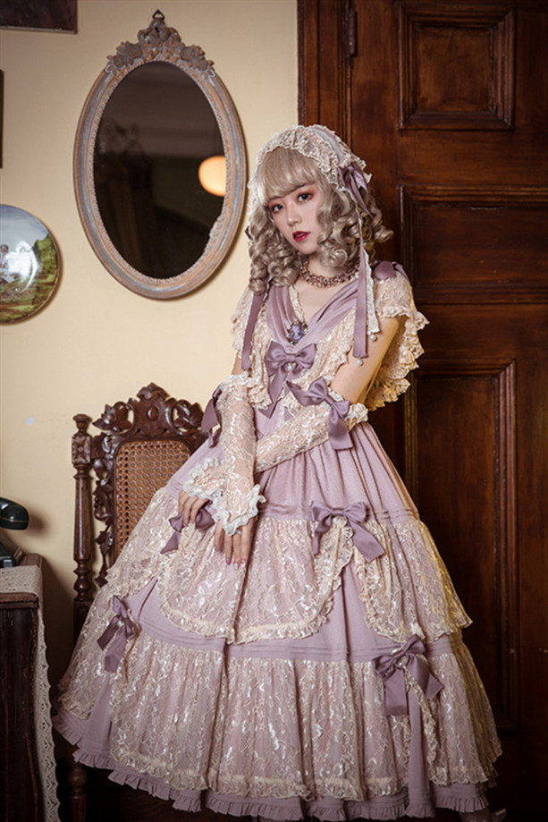 Henrietta ~The Antique Lace Lolita OP -Pre-order
