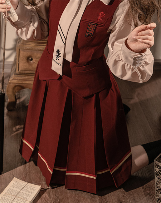 Kyouko & Harry Potter Co-signed JK Uniform Skirt Harry Potter Cosplay