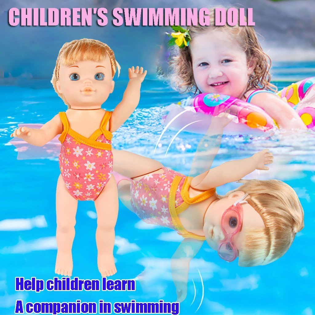 the swimming doll