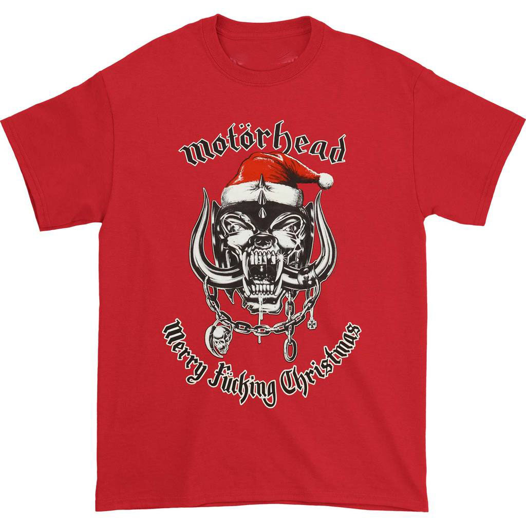 Motorhead Christmas 2017 Adult Red Tee 