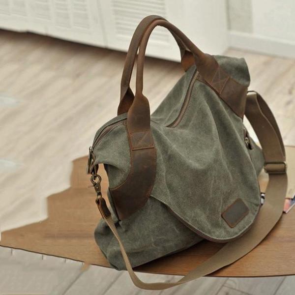 large canvas purse