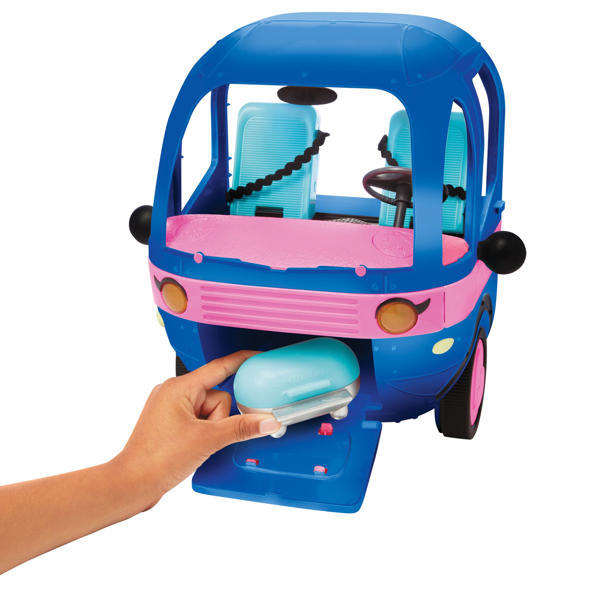 Glamper Fashion Camper Dollhouse LOL Surprise OMG 4-in-1 with 55 Surprises Blue