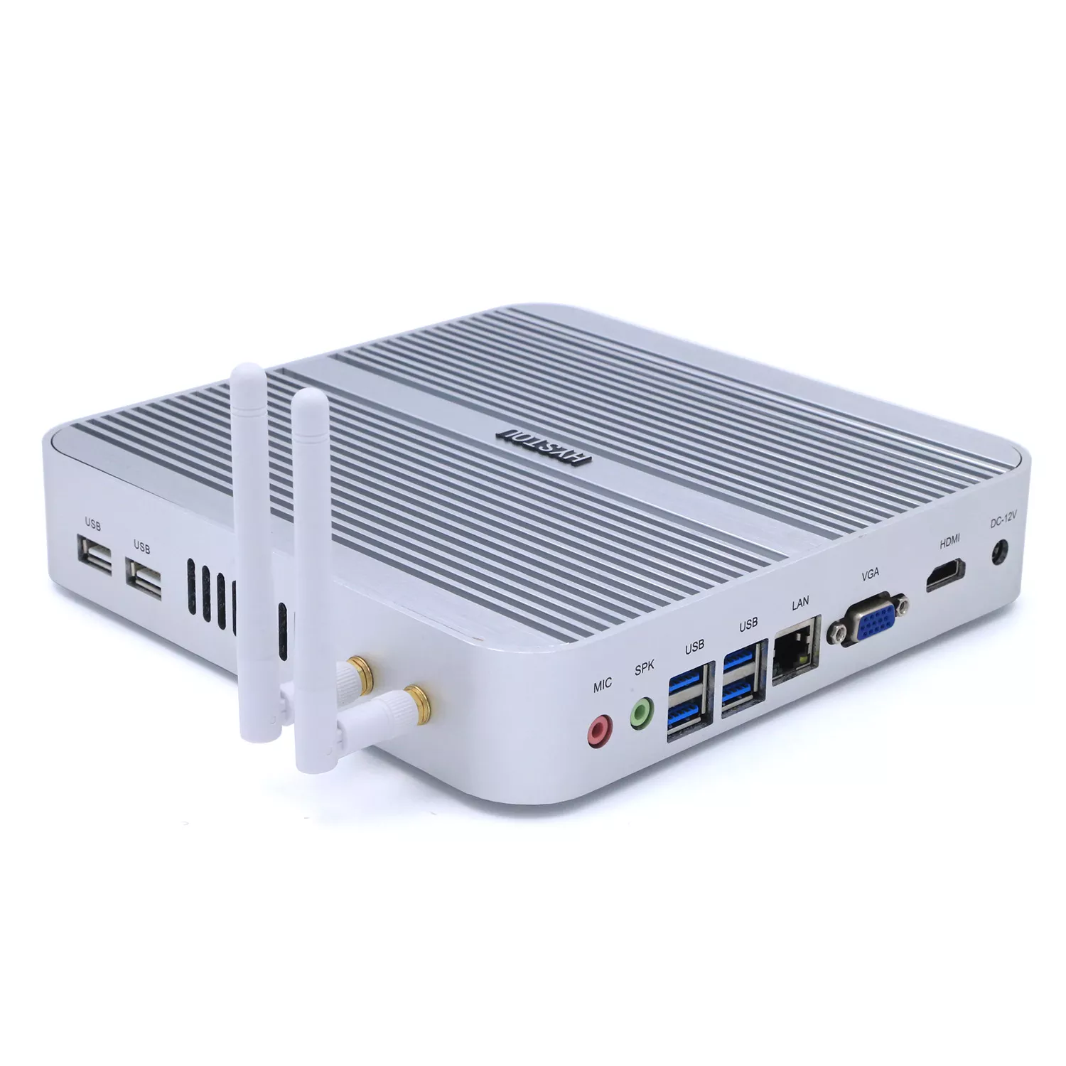 37mm Body Thickness Low Power Eco-friendly Fanless PC