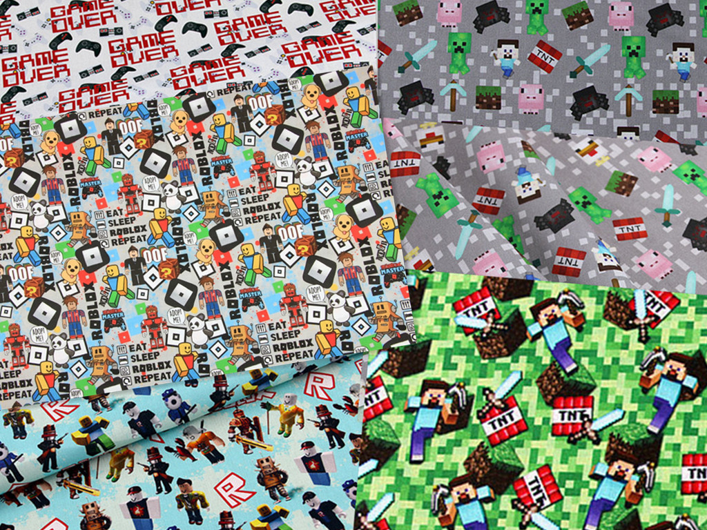 Us$ 19.98 - Roblox Game Series 1 ! 1 Meter Medium Printed Cotton Fabric,  Fabric By Yard, Yardage Cotton Fabrics Online Game Over - M.fabrics.top Us$ 19.98 - Roblox Game Series 1 ! 1 Meter Medium Printed Cotton Fabric,  Fabric By Yard, Yardage Cotton Fabrics Online Game Over - M.fabrics.top