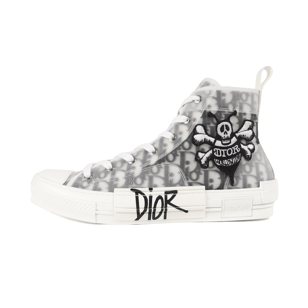 Dior B23 HIGH TOP SNEAKER Embroidery - m.flamsneaker.com