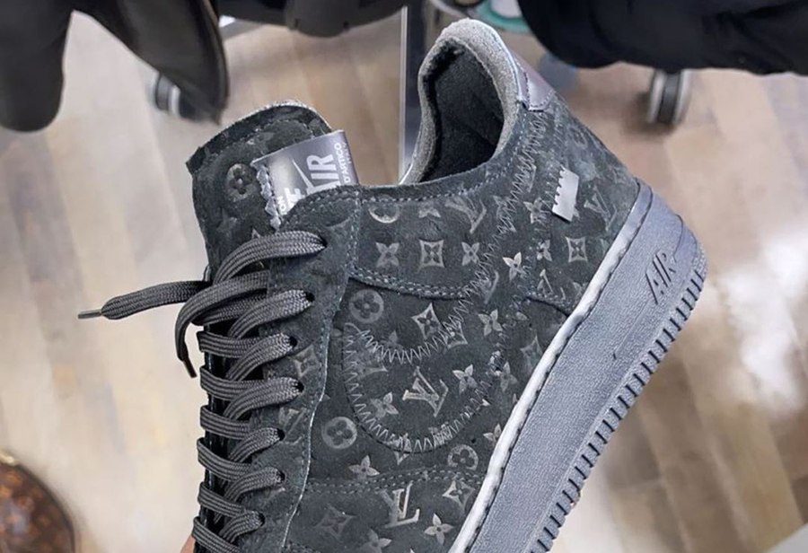 Black warrior dress up! LV x Nike AF1 latest physical exposure! There are  rumors of the sale! - m.flamsneaker.com
