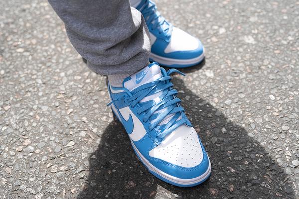 dunk coast on feet