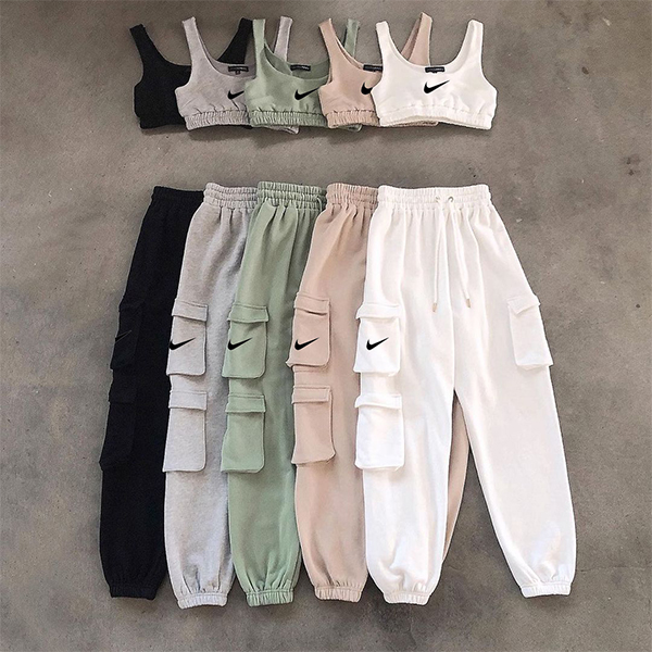 Trendy versatile nike shorts set clearance