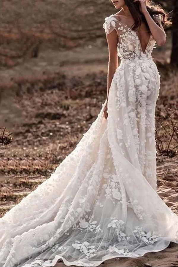 sexy maternity wedding dress