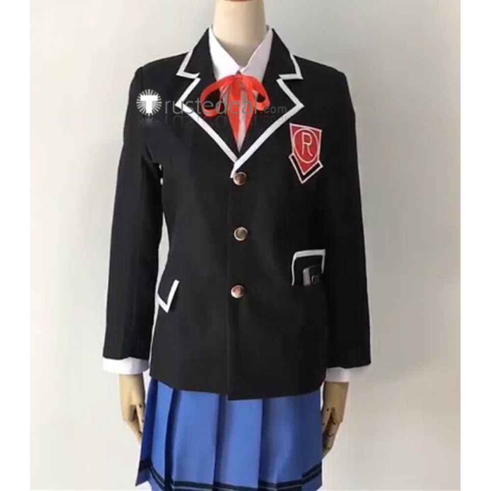 Details about   DATE A LIVE Tokisaki Kurumi Itsuka Shido Cosplay Costume School Uniform Outfit