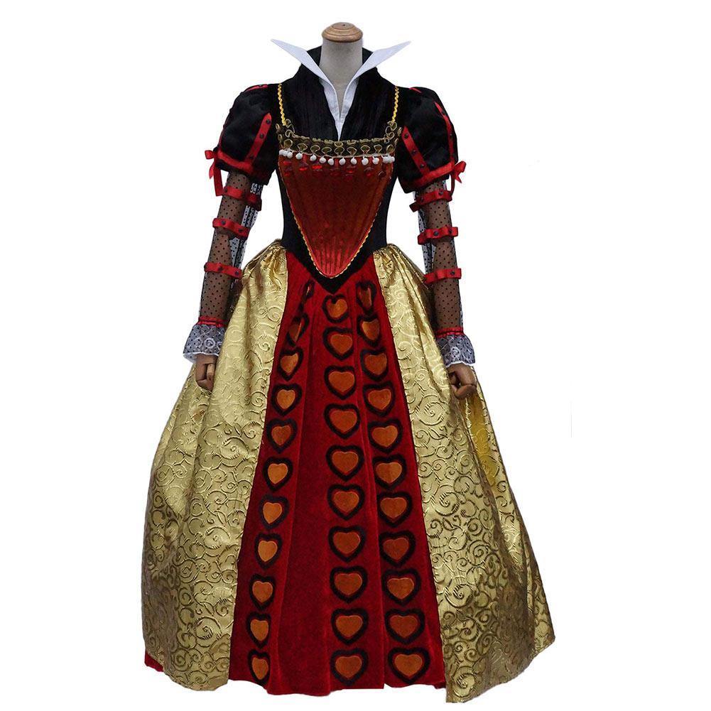 M Cossky De Alice In Wonderland Alice Im Wunderland Herzkonigin Die Rote Konigin Iracebeth Kostum Cosplay 172 00