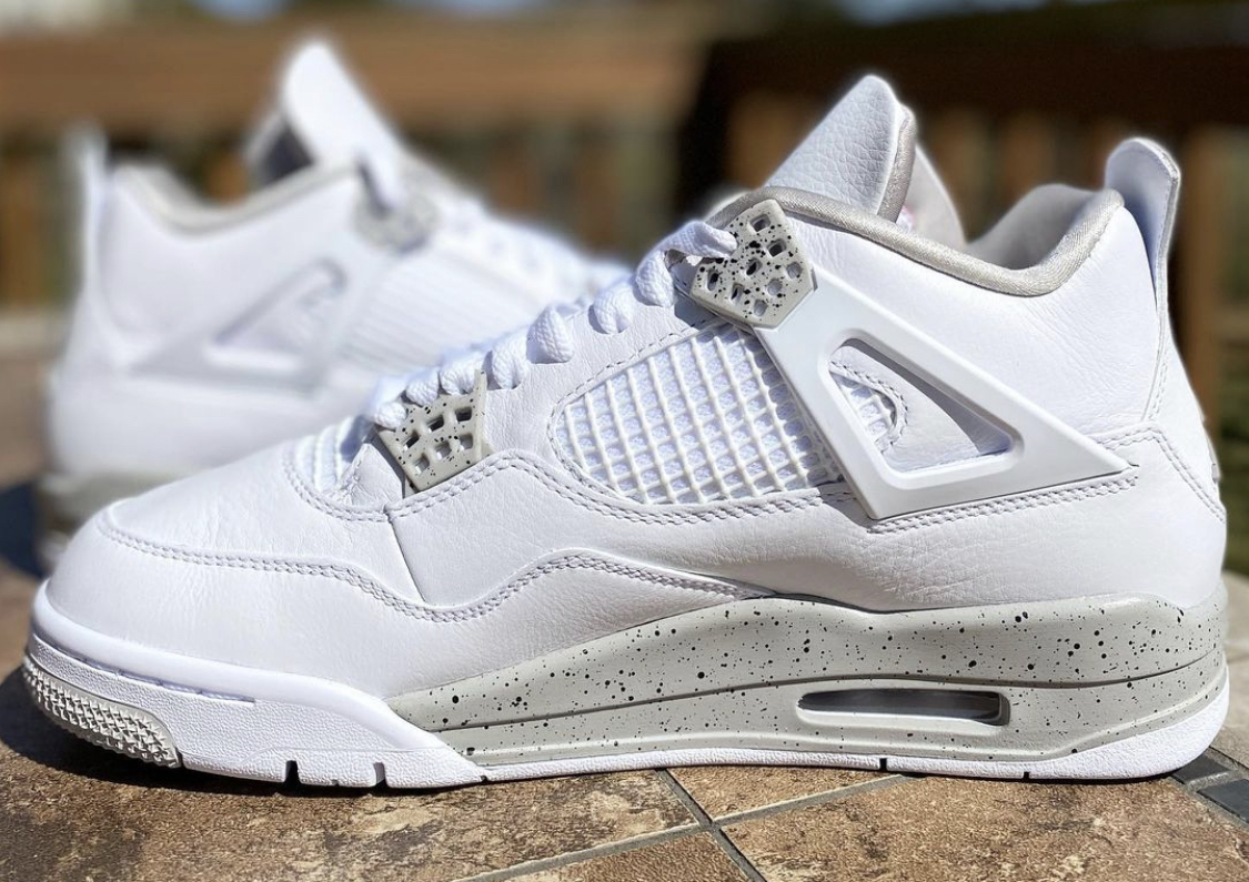 jordan 4 oreo white