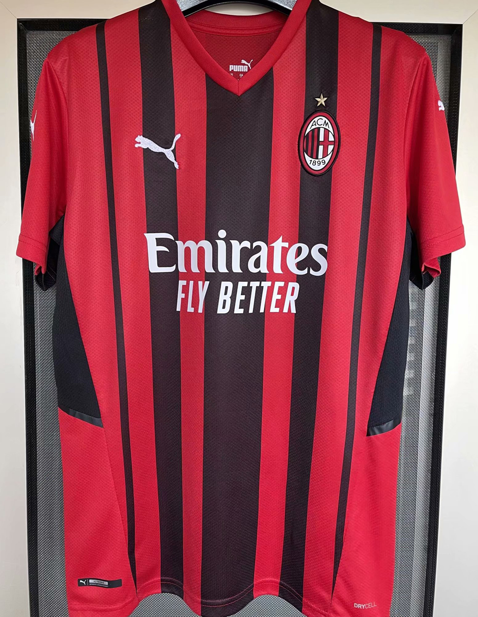 2021/22 AC 1:1 Quality Home Fans Soccer Jersey