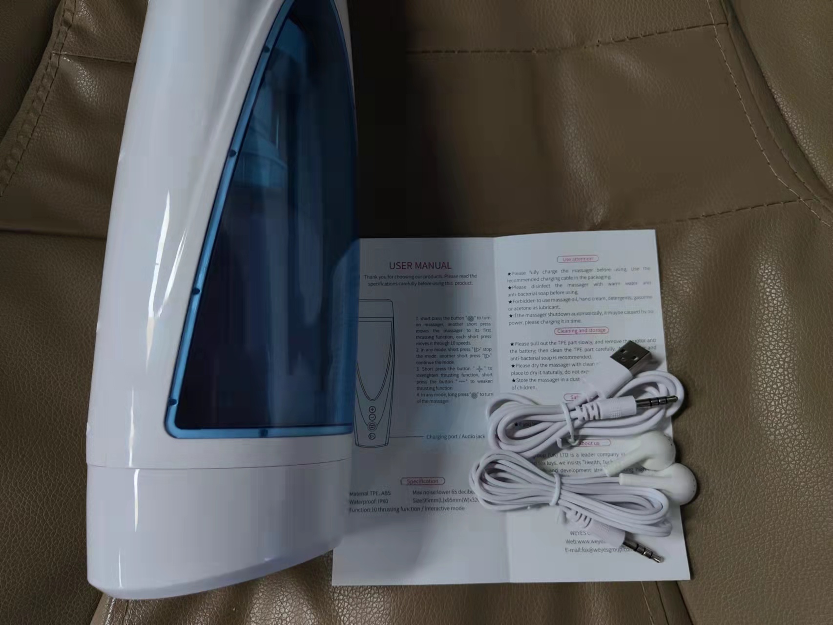 10 Rotating Modes And 10 Thrusting Modes Hands Free Masturbator photo review