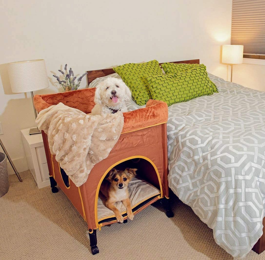 dog bed side sleeper