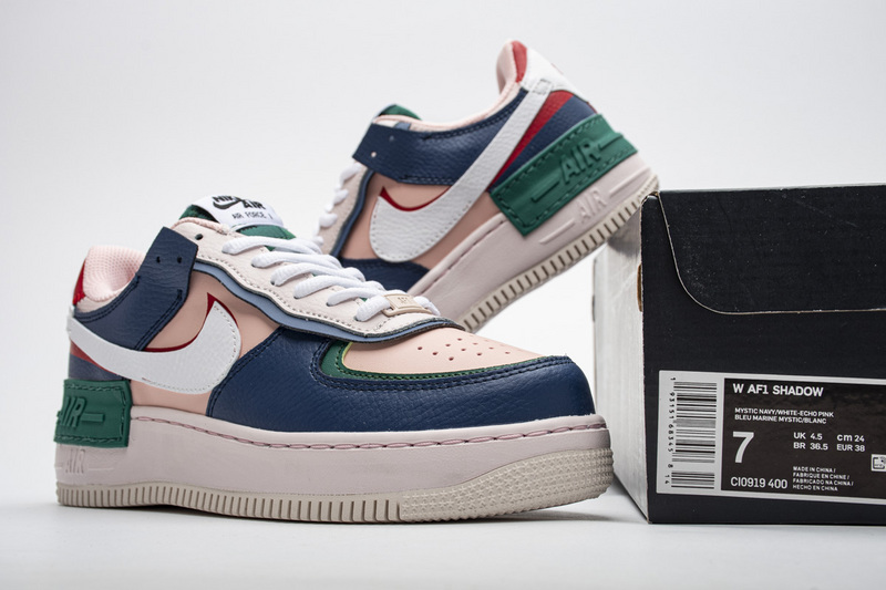 OG Nike Air Force 1 Shadow Mystic Navy (W) CI0919-400 - Jdfoot.co