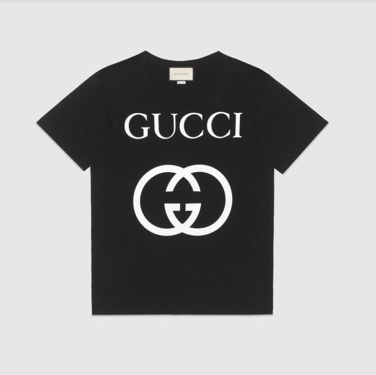 Us 59 99 Copy Gucci Men Women Black Oversized T Shirt Size M L Xl Www Guccr Com