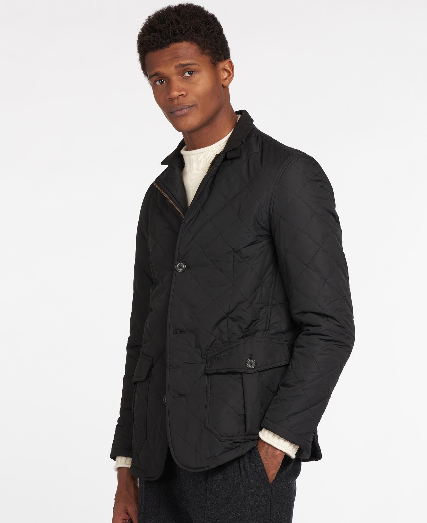 barbour quilted lutz