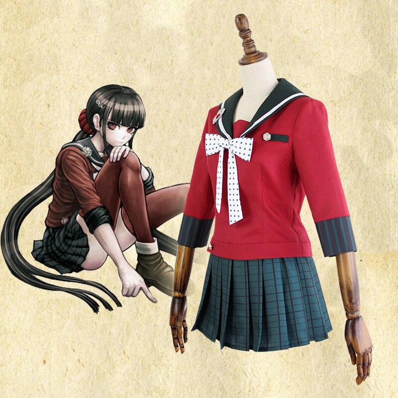 Danganronpa 3 Killing Harmony Harukawa Maki School Uniform Women Cosplay Costume