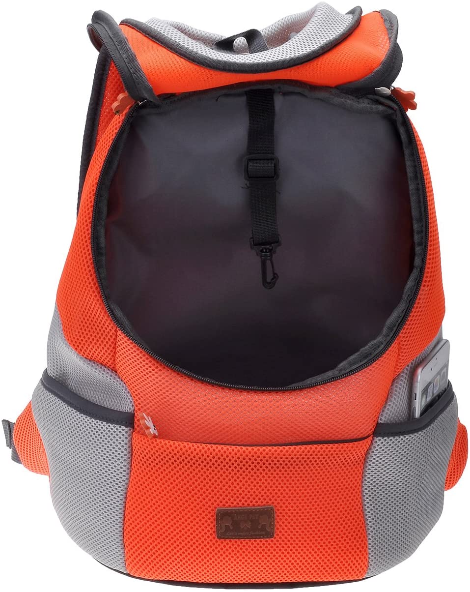 front pack hiking