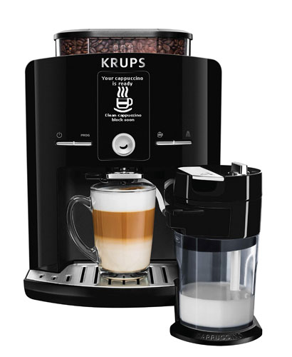 € 877.10 - KRUPS EA8298 Cappuccino Bar, Fully Automatic 57-Ounce, Preset  drinks, LCD Display, Integrated Milk Froth System , Black - 8000035801 -  www.kevshoping.com